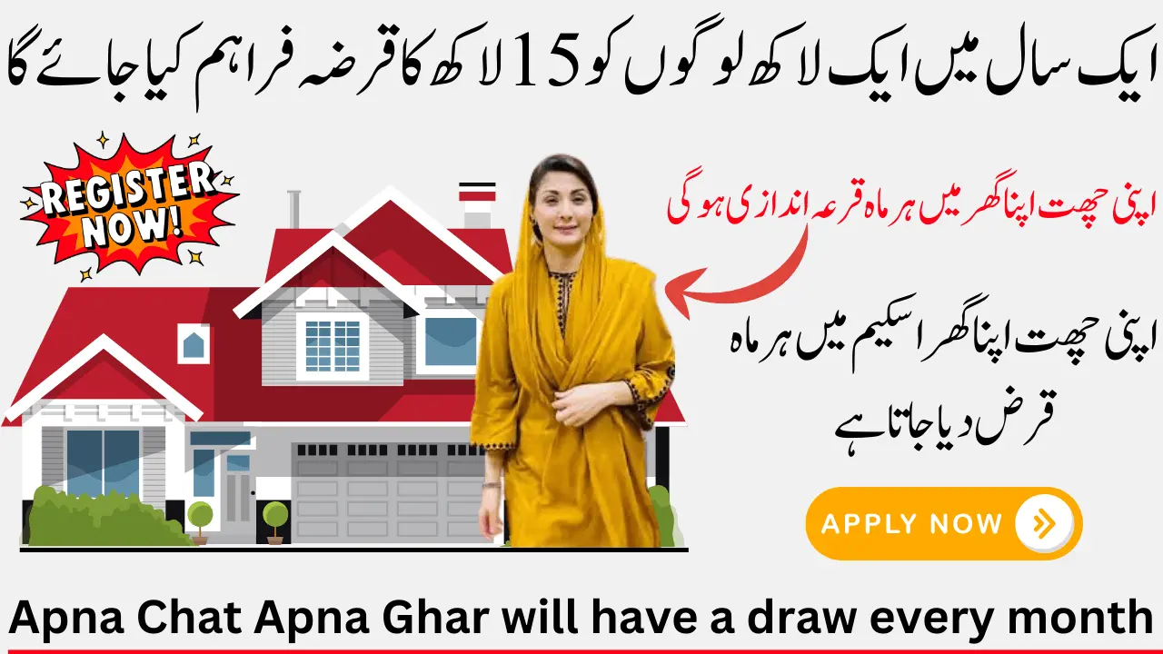 Apni Chat Apna Ghar will have The Draw Every Month and One Lakh People will be Provided Loans in a Year